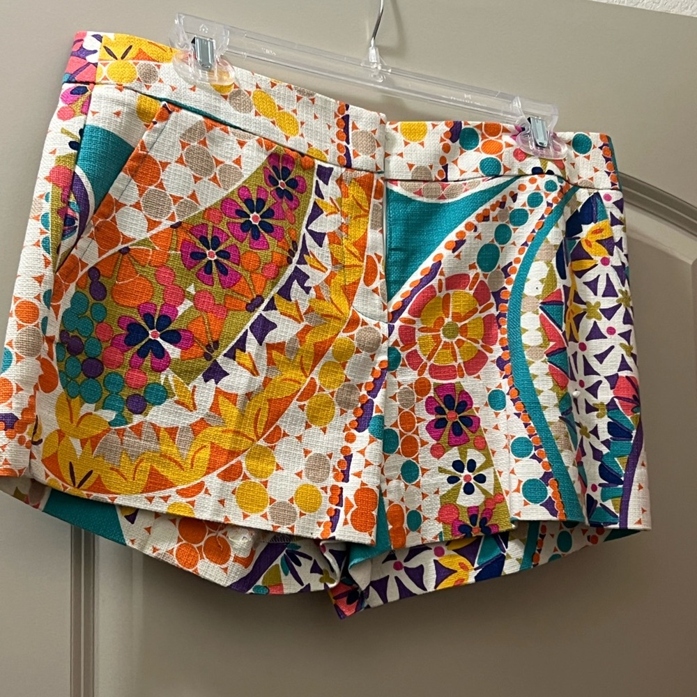 Trina Turk Multicolor High Waist Women's Shorts